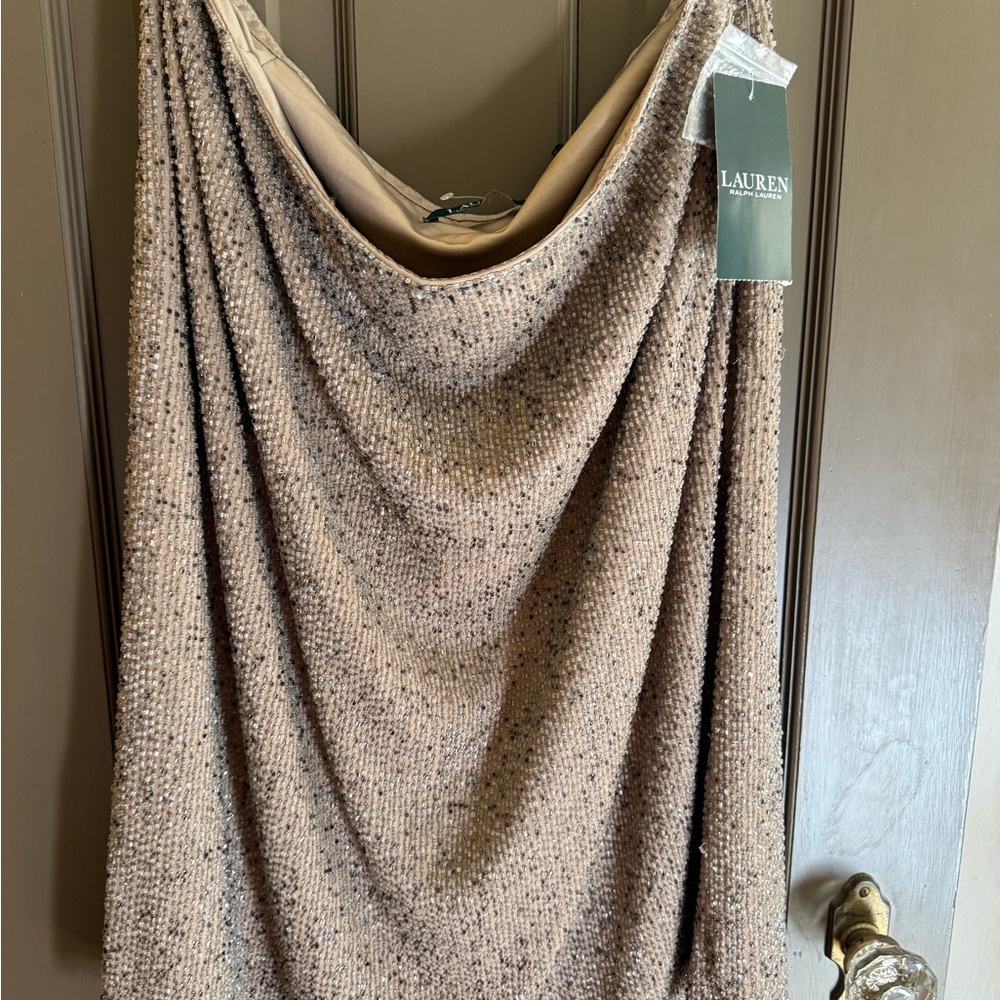 Ralph Lauren Beautiful Beaded Skirt.  Never Worn.  Free Shipping;.